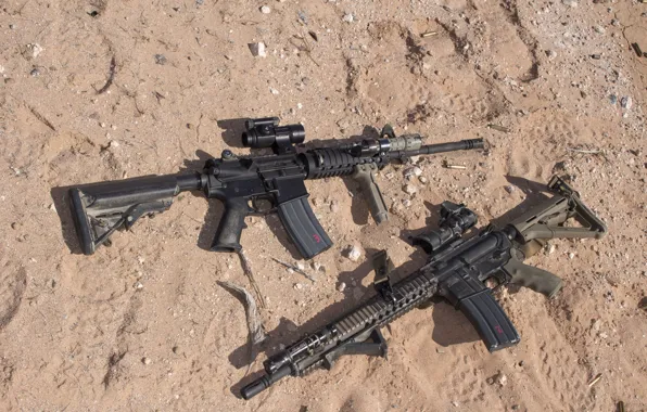 Picture weapons, earth, assault rifles
