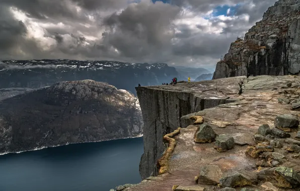 Picture Norway, Preikestolen, Rock-Department, Preikestolen, The pulpit