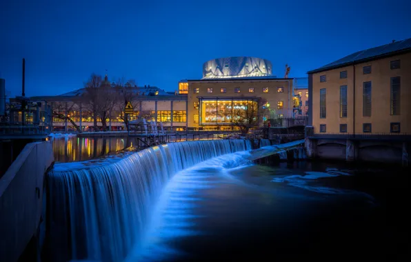 Picture Sweden, blue, Norrkoping