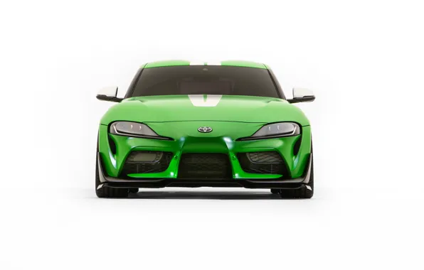 Toyota, front view, Supra, 2019, GR Above, A90, SEMA 2019, Wasabi Concept