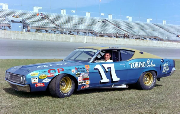 1969, muscle, Torino NASCAR