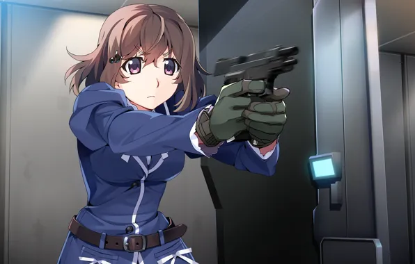 Look, girl, gun, Grisaia: Phantom Trigger