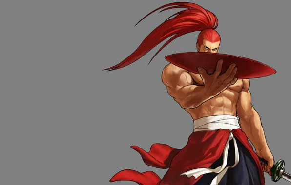Sword, katana, samurai, male, Samurai Shodown