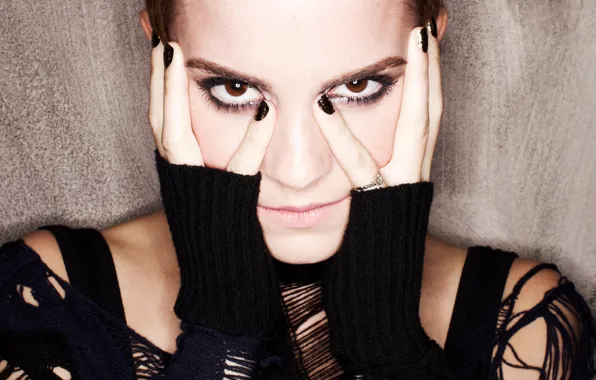 Eyes, look, actress, Emma Watson, Emma Watson