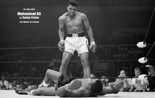 Picture victory, blow, the ring, Legend, Ali, Boxing, Wings), Mohammed