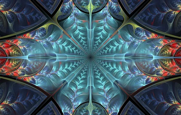 Picture pattern, fractal, symmetry