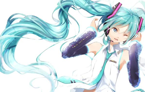 Hatsune Miku, Art, Vocaloid, Minamito