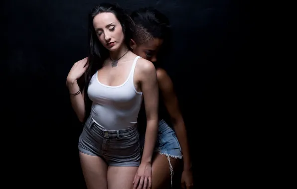 Picture girl, pose, background