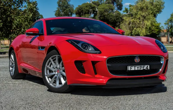 Jaguar, Jaguar, Coupe, F-Type, AU-spec, 2014