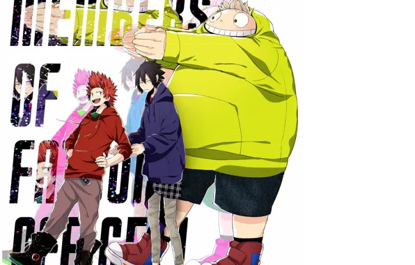 Boku no Hero Academy, My Hero Academia, Tamaki Majikoi, Kirishima Eijirou, Dandel, Toyomitsu Taishiro