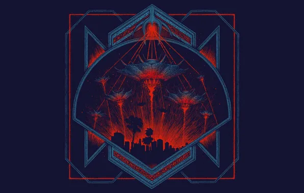 Music, Synth rock, Retrowave, Synthwave, New Retro Wave, Darksynth, Invaders, Hollywood Burns