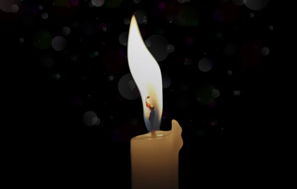 Picture background, flame, candle, light