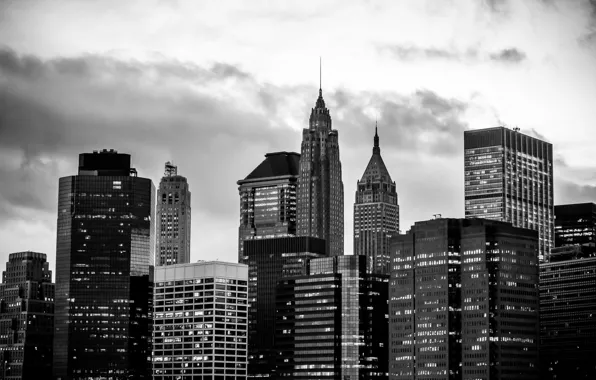 Picture new york, black and white, architecture, the big apple