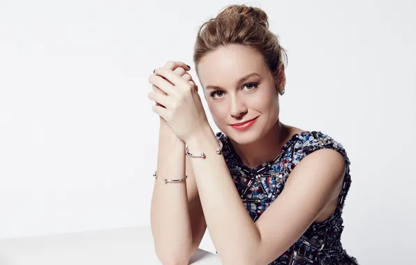 Look, girl, decoration, smile, beauty, Brie Larson