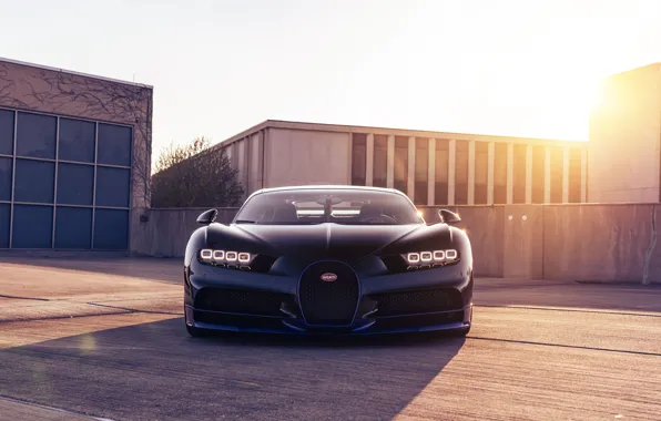 Bugatti, front, headlights, Chiron, Bugatti Chiron
