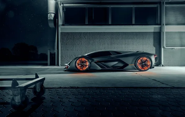 Lamborghini, Light, Side, Hypercar, The Third Millennium