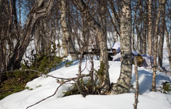 Weapons, army, soldiers, Norwegian Army