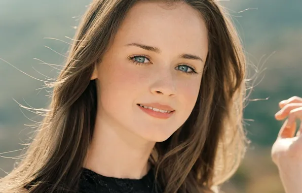 Picture look, girl, Actress, celebrity, Alexis Bledel, Alexis Bledel