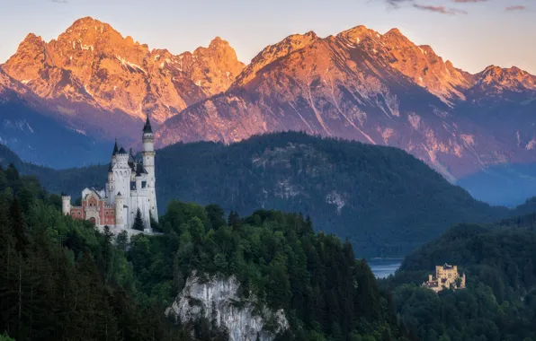 Bavaria, architecture, The Allgäu Alps