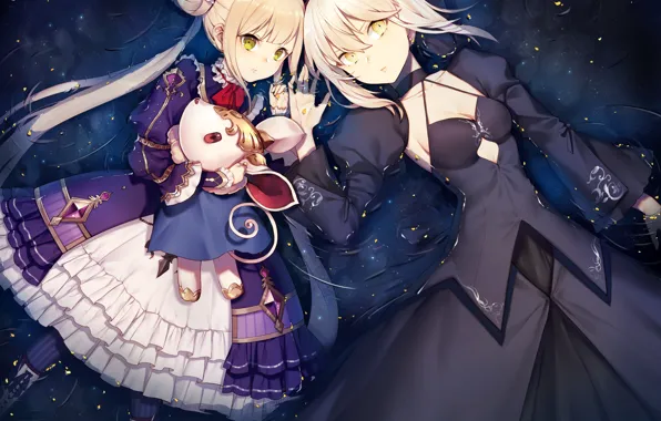 Girls, toy, the saber