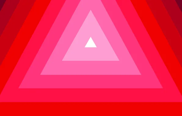 Background, triangles, Red, minimalism