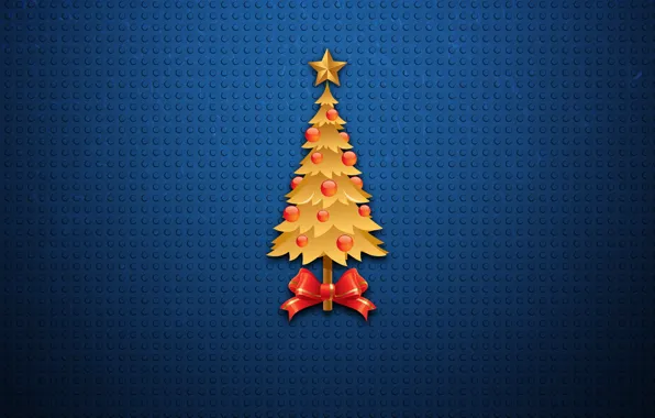 Minimalism, Christmas, Background, New year, Holiday, Art, Art, Mood