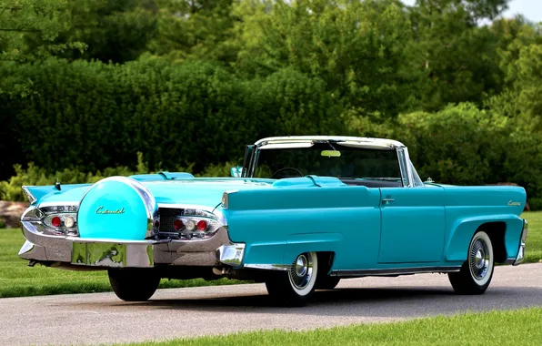 Picture Lincoln, Continental, Continental, rear view, Convertible, 1958, Lincoln, Mark 3