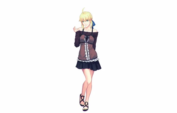 Girl, style, Saber, Fate / Stay Night, Fate stay Night