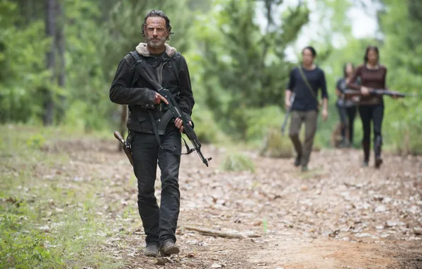 Picture Kalash, The Walking Dead, The walking dead, Andrew Lincoln, Rick Grimes