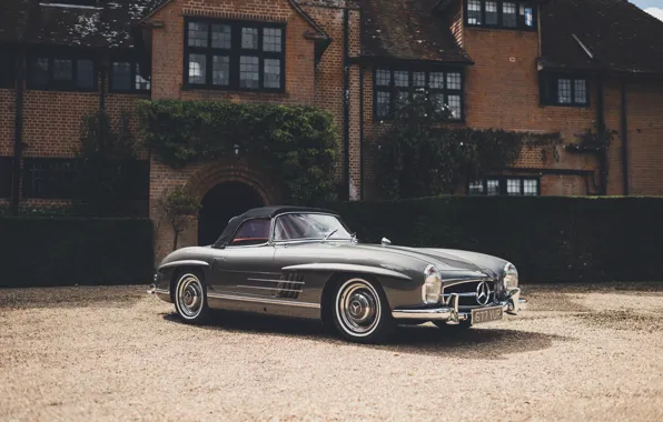 Mercedes-Benz, 1957, 300SL, sports car, Mercedes-Benz 300 SL Roadster