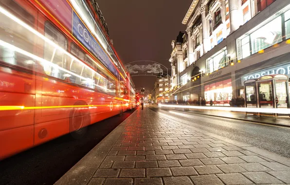 The city, London, Ghost Bus