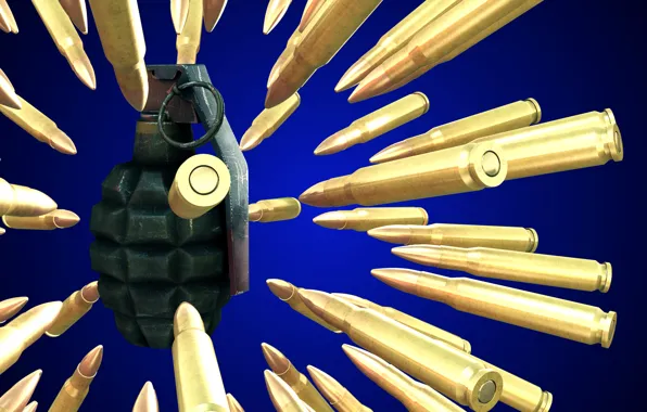 Weapons, cartridges, boom, garnet