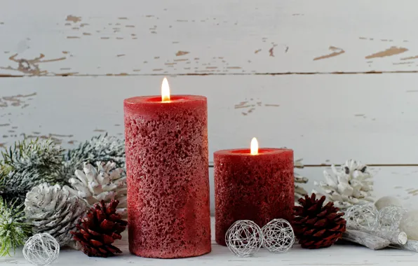 Picture candles, New Year, Christmas, merry christmas, decoration, xmas, holiday celebration