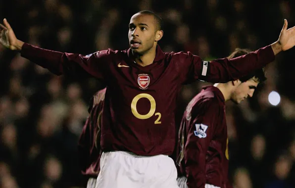 Picture Thierry Henry, Gunner, French footballer