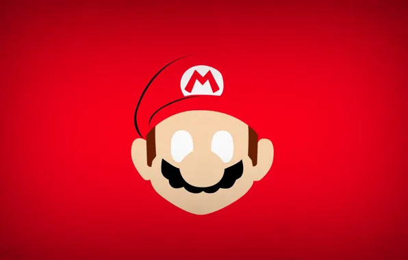 The game, minimalism, Mario, mario, blo0p, super mario