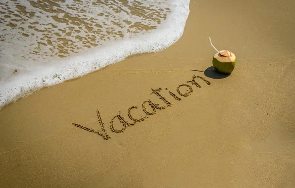 Sand, sea, wave, beach, summer, summer, beach, sea