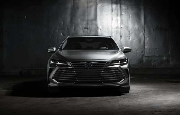 Picture wall, Toyota, front view, 2018, Avalon, Limited Hybrid