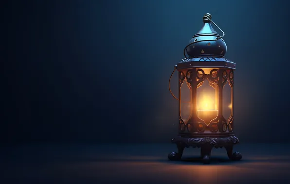 Light, night, the dark background, pattern, candle, Christmas, flashlight, lantern