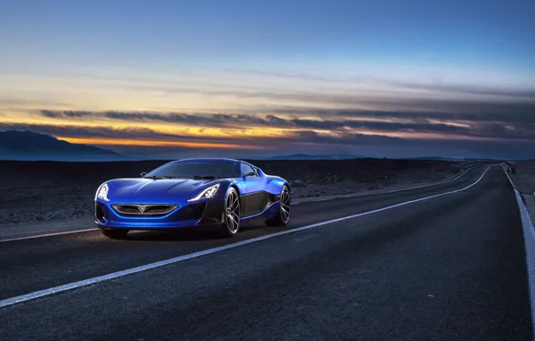 Picture Concept One, Rimac, 2014, electric car, RIMAC