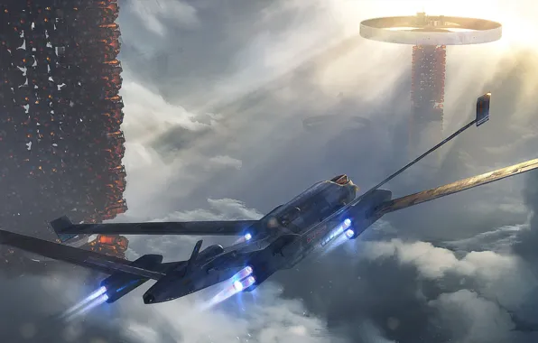 Wallpaper flight, transport, tower, camera, Atmosphere Filters for ...