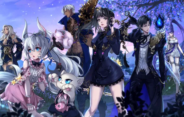 The game, blade & soul, bns