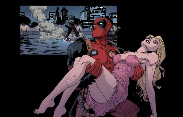 Girl, Deadpool, Marvel, Deadpool, comic, Comics