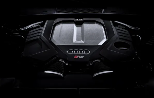 Picture Audi, engine, universal, TFSI, RS 6, 2020, 2019, 600 HP
