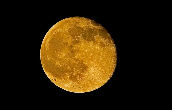 Moon, night, girlfriend, Spase