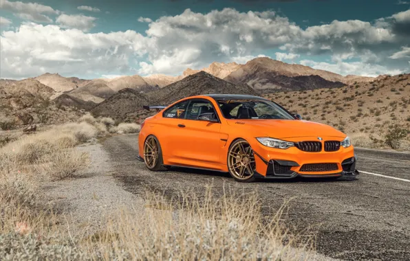 Landscape, car, BMW M4