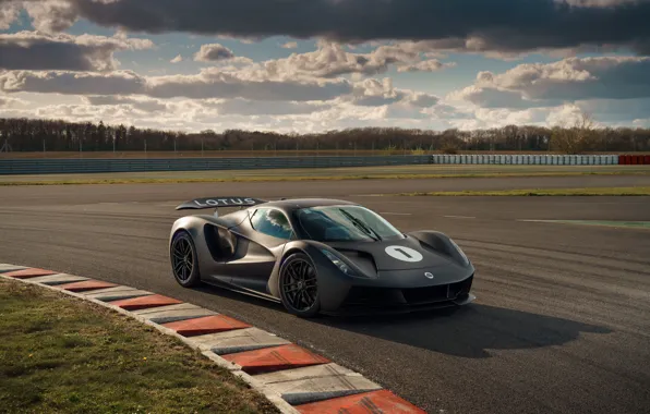 Picture Clouds, Road, Lotus, 2023, Lotus Evija, Electric Sports Car, Electric hypercar, Electric hypercar