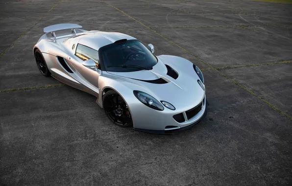 Car, supercar, view, the front, Hennessey, Venom GT