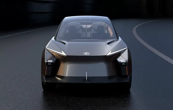 The concept car, Lexus, Lexus, front view, electric, 2023, Lexus LF-ZL, LF-ZL