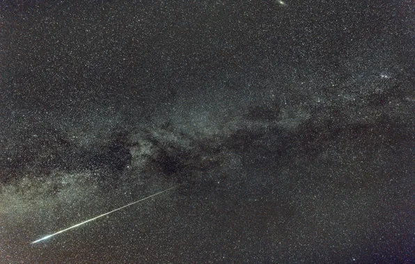 Space, stars, the milky way, the Perseids