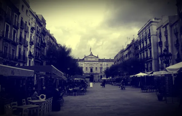 Area, Noir, Spain, Europe, Tarragona